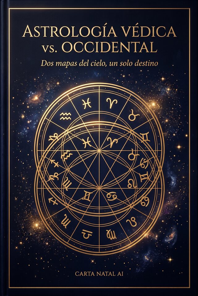 Astrología Védica vs. Occidental — Dos mapas del cielo, un solo destino